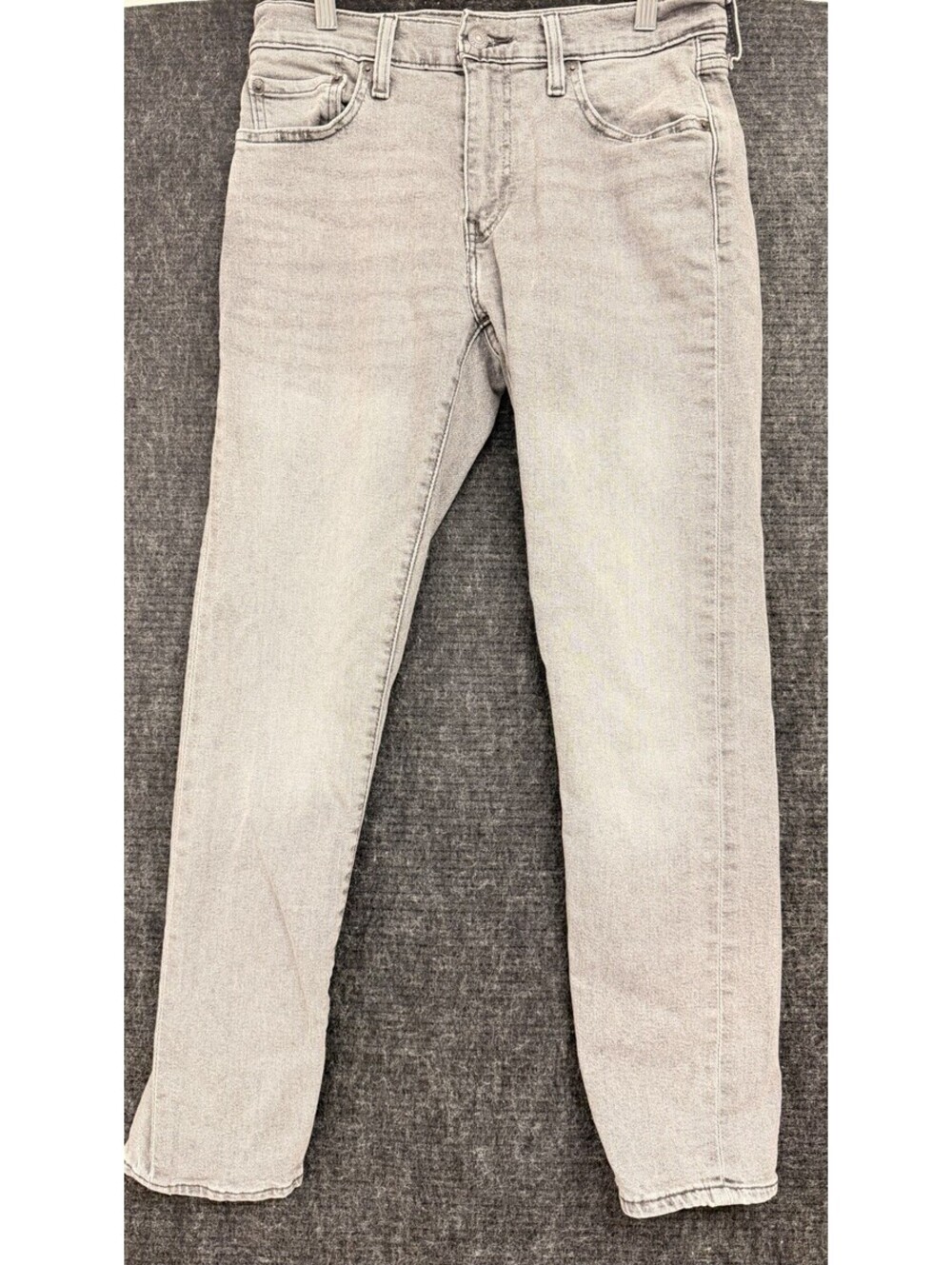 Levis 502 Gray Denim Tapered Jeans Mens 29x30 - Red Tab